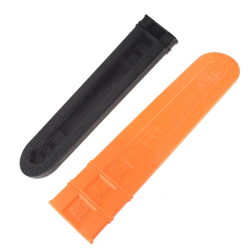 

C7AD 4 Sizes Protective Cover Chainsaw Bar Scabbard Protector Universal Guide 2 Color