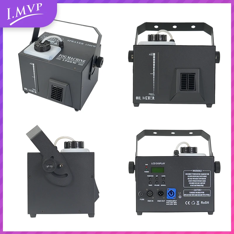 Подвесная машина для тумана на водной основе DMX 1500 Вт шоу-похода сцене