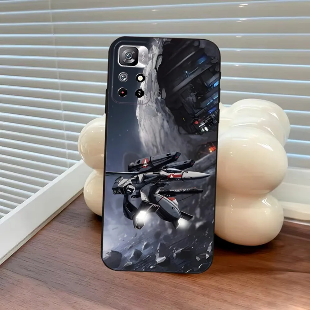 R-Robotech Macross Phone Case For Samsung S25 S24 S23 S22 S21 FE S30 S20 S10 Plus Ultra Lite 5G Silicone Cover