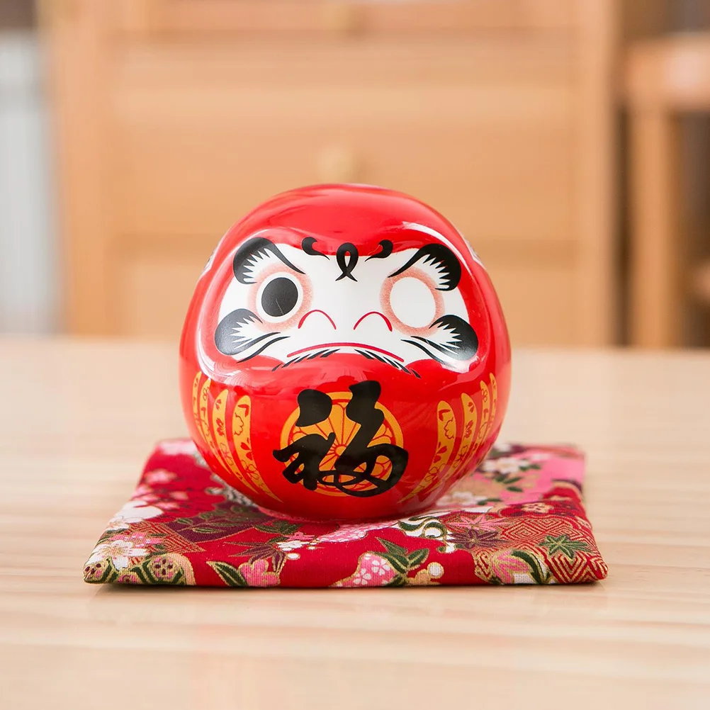 Маленькие украшения Bodhidharma игрушки Daruma аксессуары керамическая фигурка керамика