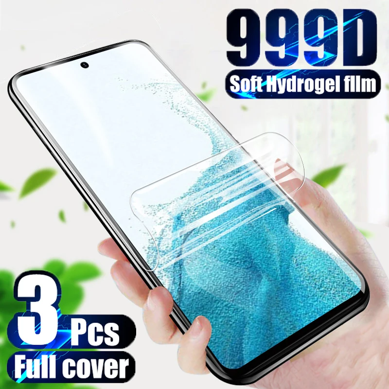

Гидрогелевая пленка для Samsung Galaxy S22 S21 Ultra S20 FE S9 S10 S8 Plus Note 9 8 20 Ultra 10 Lite, мягкая полноэкранная защита