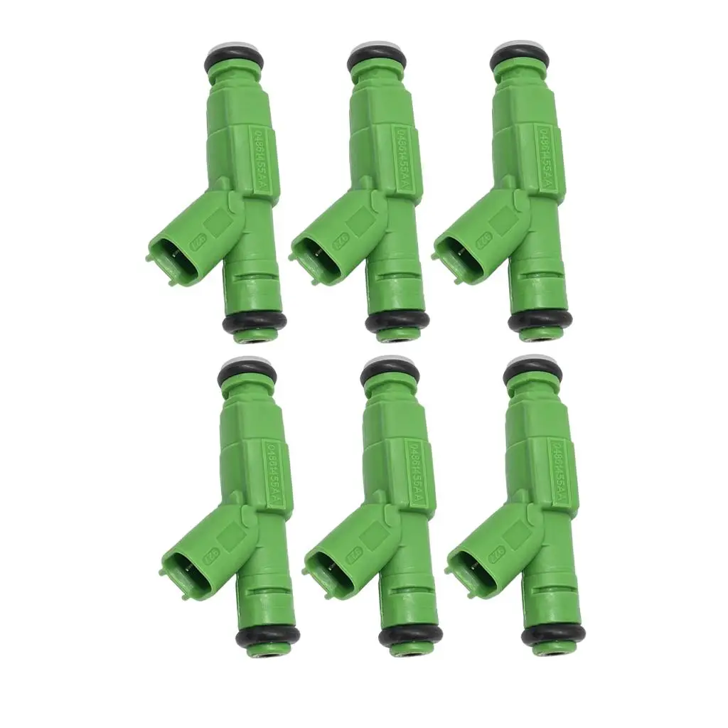 

6Pcs Fuel Injector Nozzle 0280156007 812-12141 4 Holes Direct Replace Fit for