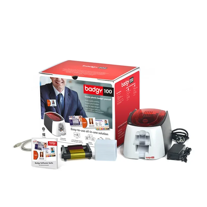 Принтер для карточек шлагбаума Экономичный принтер удостоверений личности Evolis