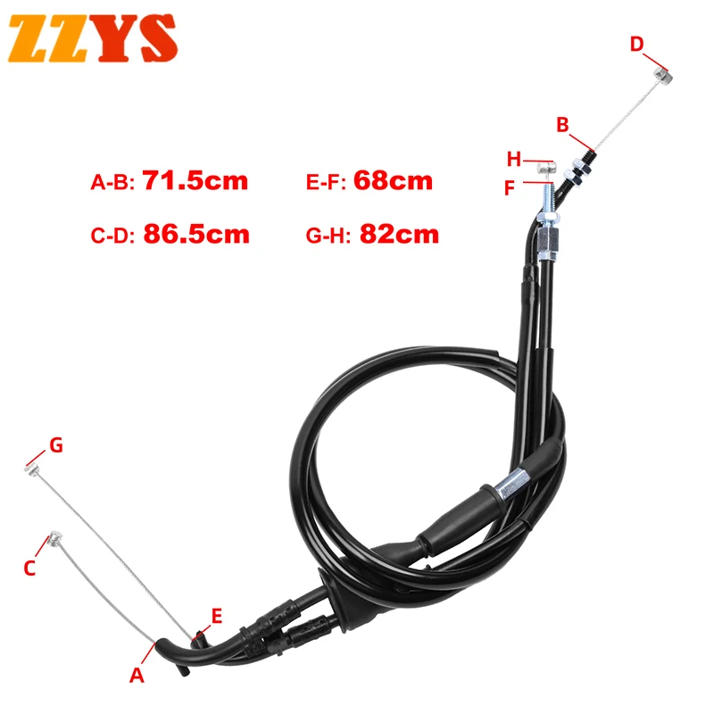 Аксессуары для мотоциклов трос дроссельной заслонки провод кабель возврата