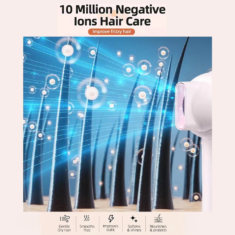 Портативный фен с диффузором