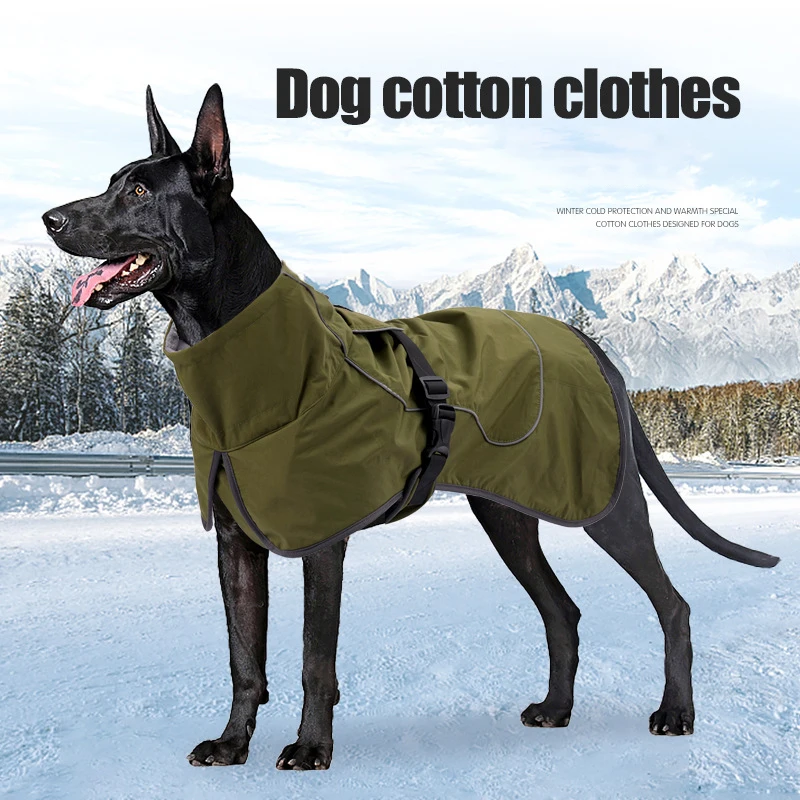 

Зимняя одежда для домашних питомцев, одежда для французского бульдога, теплая куртка, пальто, водонепроницаемая Светоотражающая Одежда для собак, жилет для маленьких, средних и больших собак