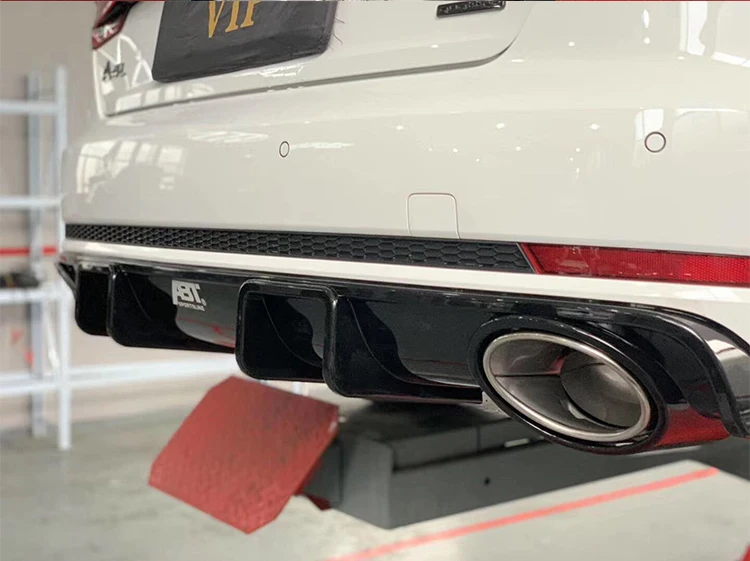 Профессиональный производитель RS4 диффузор подходит для заднего бампера