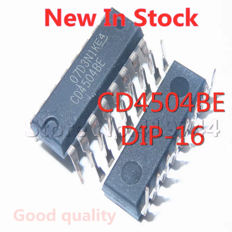 

5PCS/LOT CD4504BE CD4504 DIP-16 voltage level converter chip In Stock NEW original IC