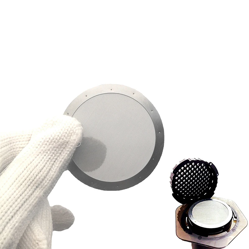 

1pc Coffee Metal Filter Reusable Stainless Steel Filter Mesh For Aeropress Coffee Maker Kitchen Accessories 61mm 250um Mesh