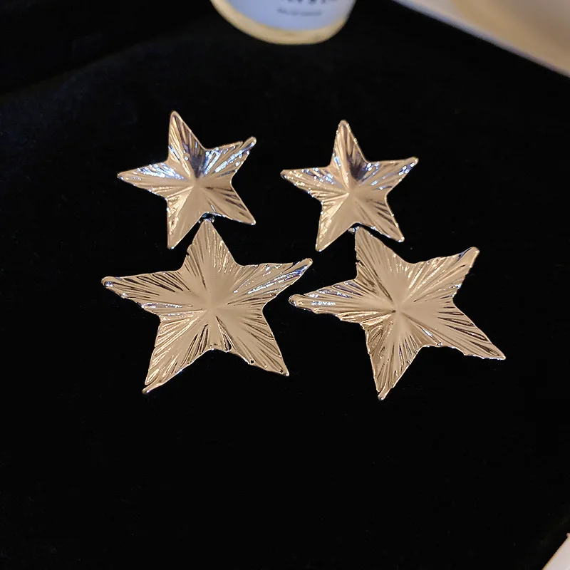 

Exaggerated Long Drop Earrings for Women Big Alloy Star Dangle Earrings Wild Star Earings Brincos Female Fashion Jewelry