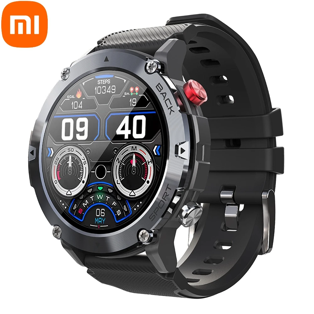 

Xiaomi C21 Smart Watch Men Bluetooth Call Smartwatch IP68 Waterproof 360 HD Screen 15 Days Standby For Android IOS PK Tank T2