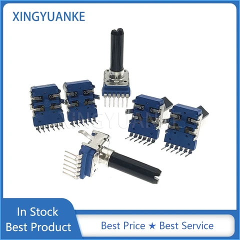 Потенциометр RK12 Type Dual 6-Pin  B10K B20K B50K B100K B103 B203 B503 B104