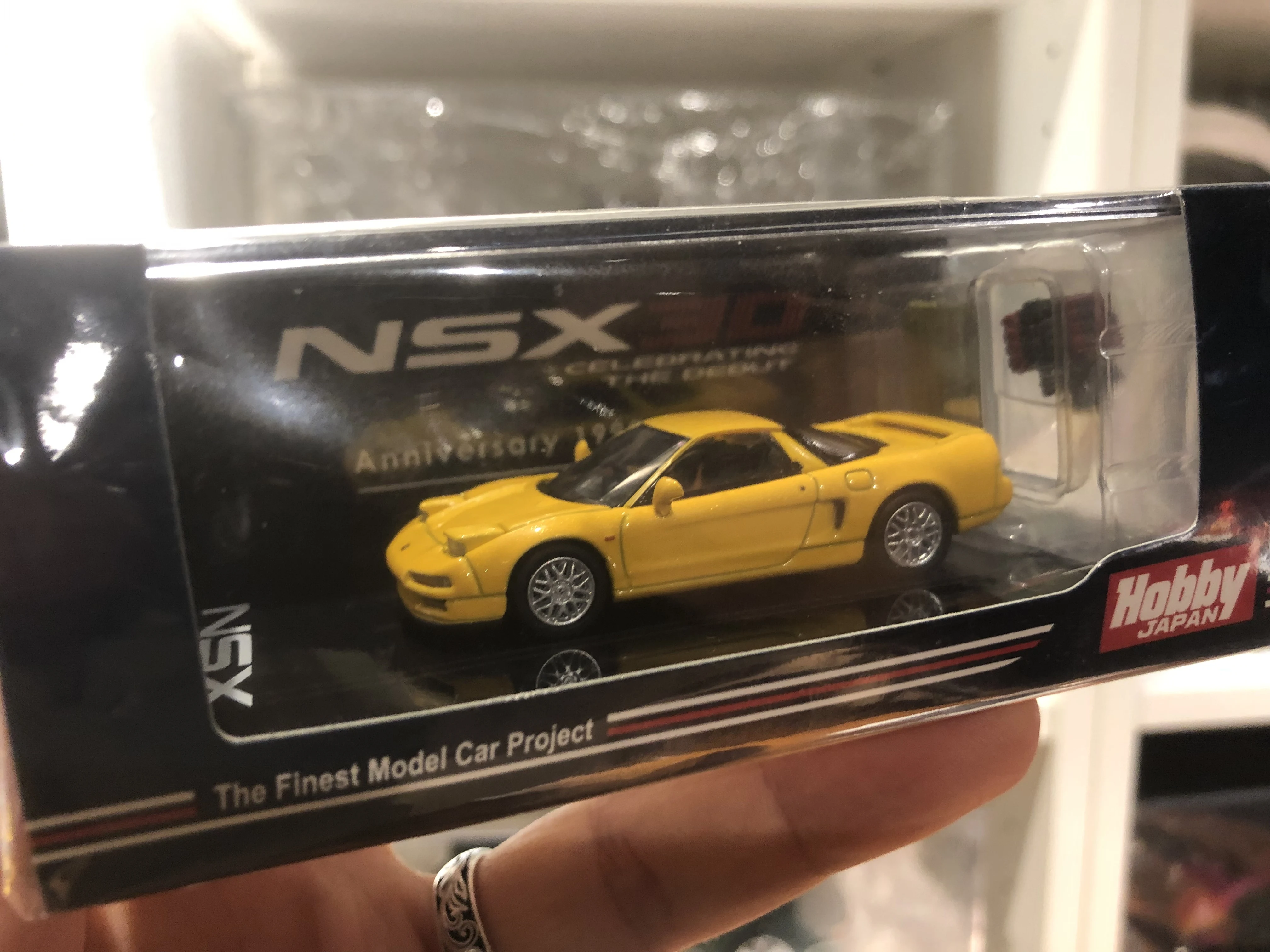 Hobby Japan 1/64 NSX NA2 Type S ZERO 1987 с дисплеем двигателя литая под давлением модель