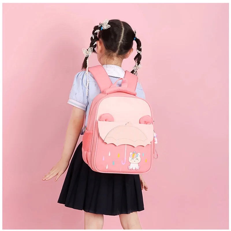 Children's Backpack for Girls Primary Students Cartoon School Bags Kids Satchels Kindergarten Bookbag Mochila Infantil Escolar