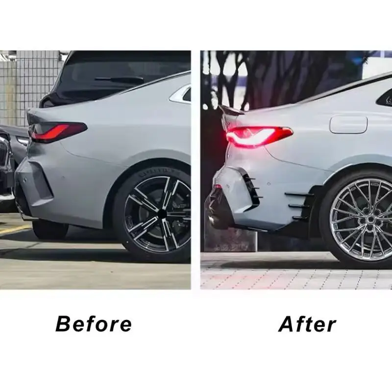 2 шт. передние бамперы накладка на вентиляционное отверстие спойлер сплиттер для