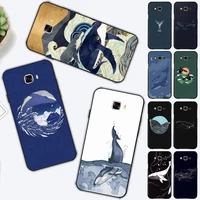killer whale phone case for samsung j 2 3 4 5 6 7 8 prime plus 2018 2017 2016 core