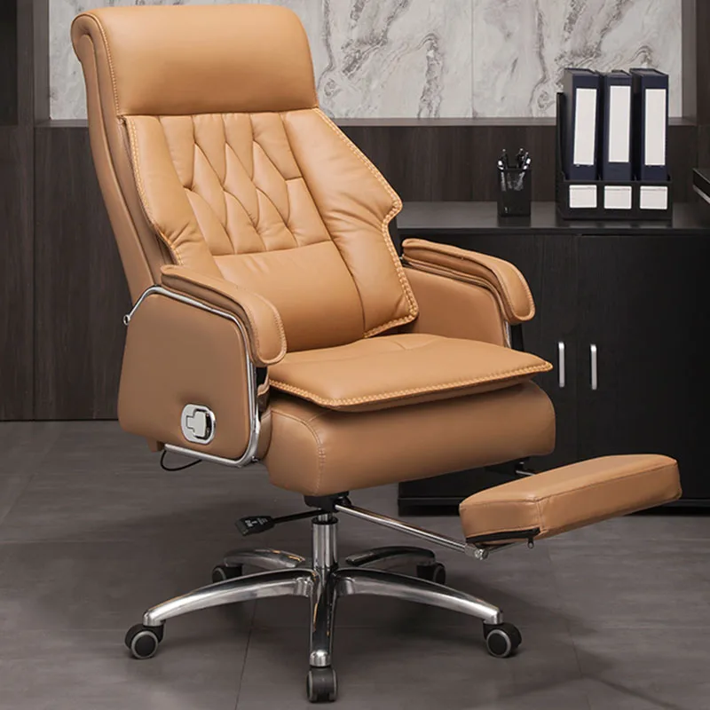 

Footrest Full Body Office Chair Back Support Luxury Swivel Gamming Office Chair Recliner Lazy Soft Sillas Office Arm Furniture