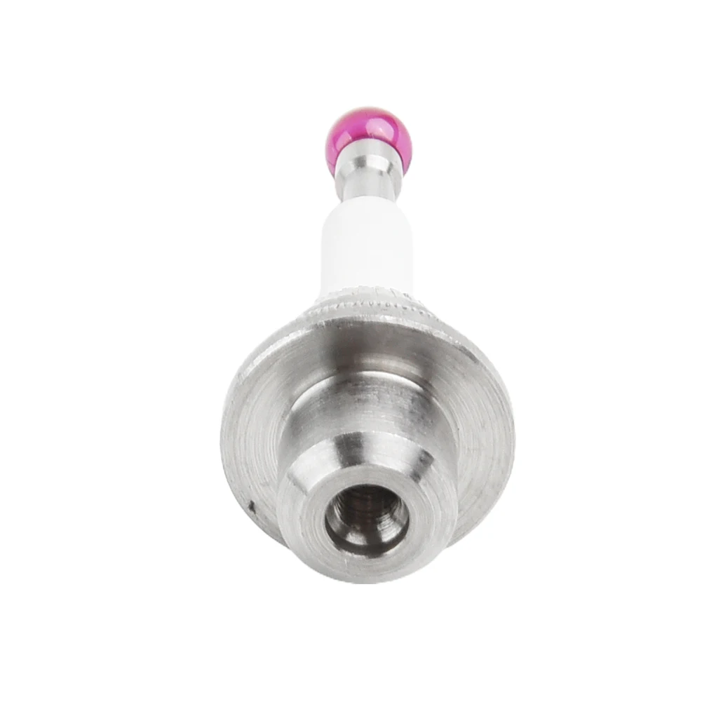 

25mm M3 Thread CMM Touch Probe Stylus 4mm Diameter Red Gemstone Ball Ceramic Stem For HAIM 3D Sensor 80.362.00 EDM Processes