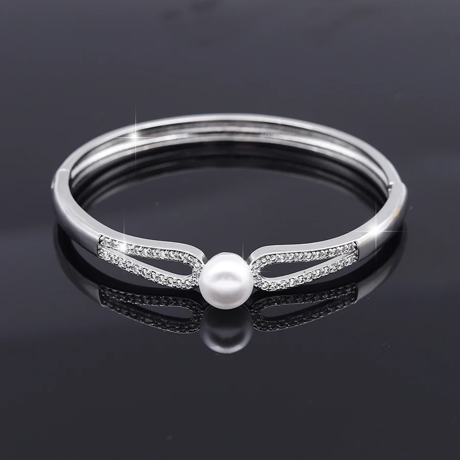 1 шт. Ближний Восток Эфиопский циркон инкрустированный медный браслет Дубай