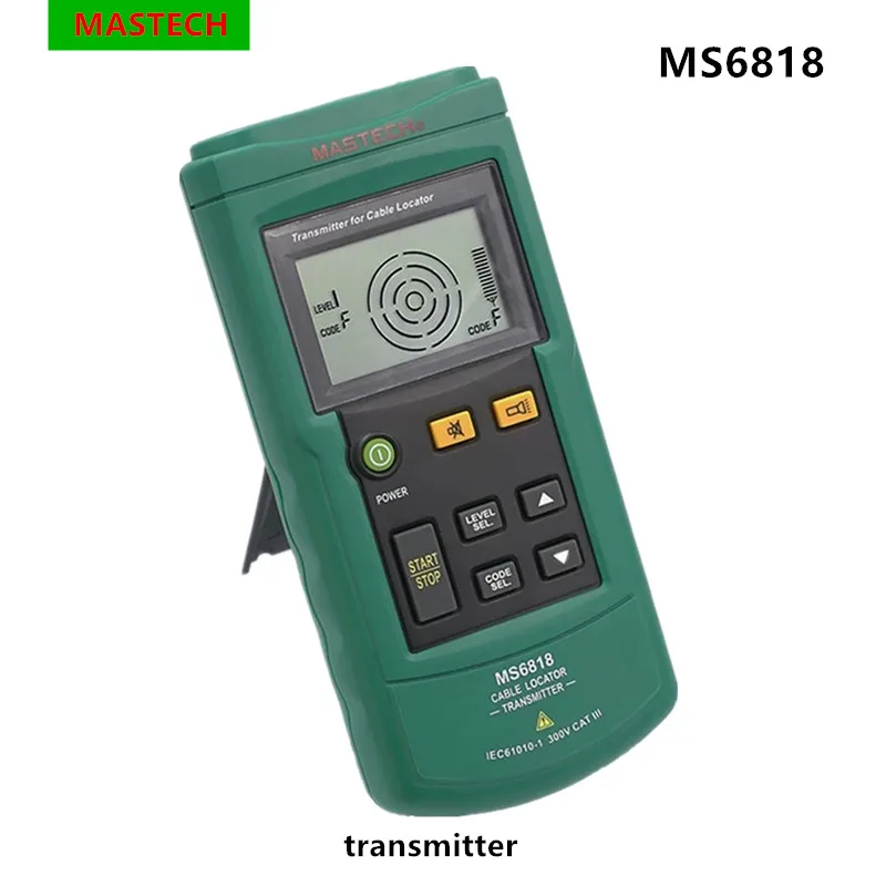 Портативный профессиональный кабельный трекер Mastech MS6818