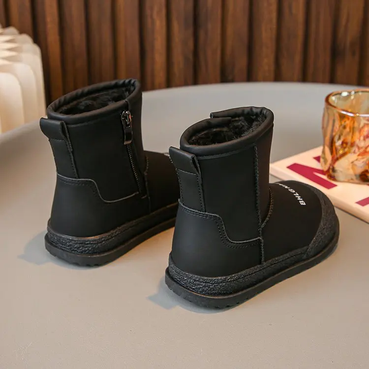 Детские зимние ботинки коллекция 2024 зимняя утепленная непромокаемая теплая