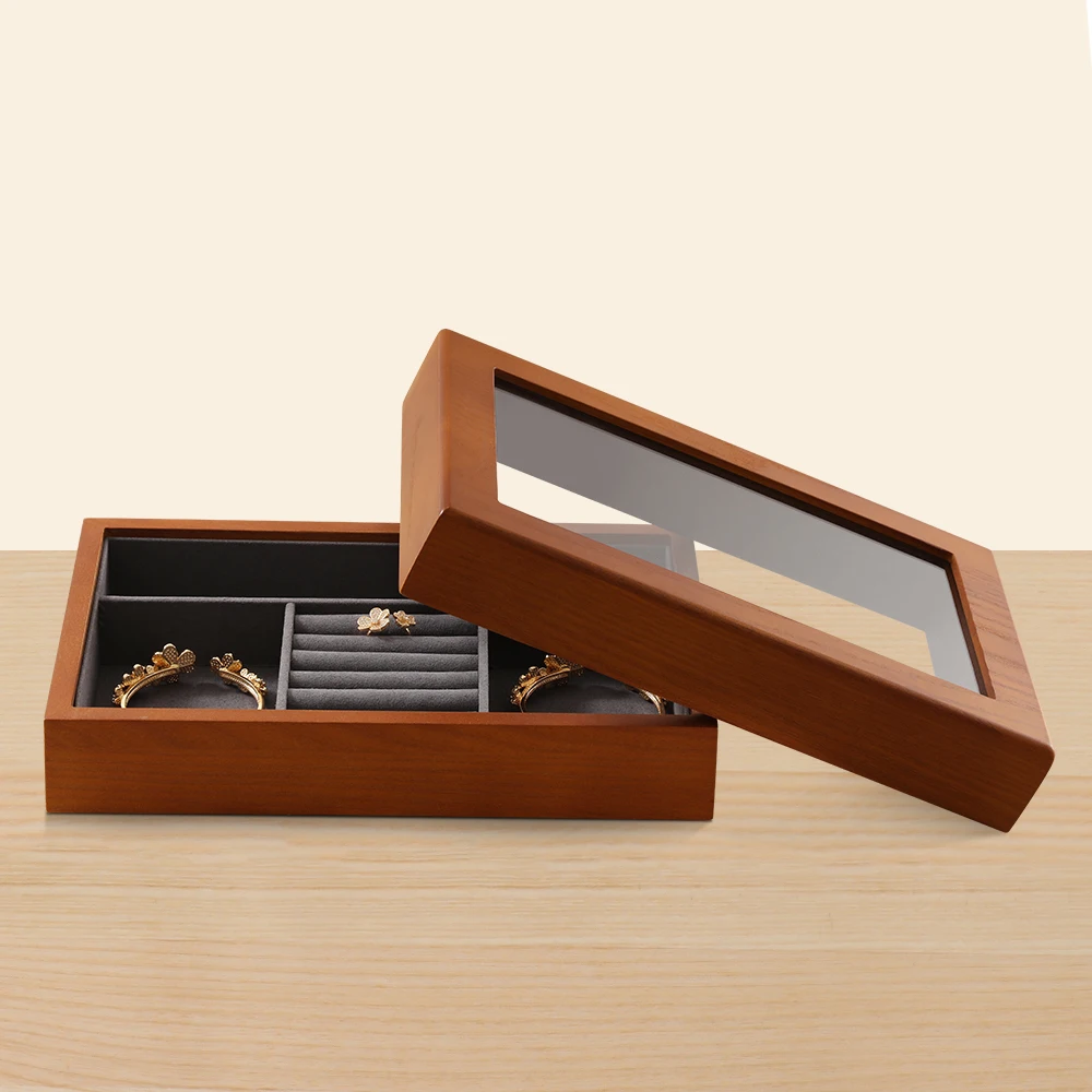 YinBeiNi органайзер для кольца ожерелья браслета деревянные украшения аксессуары