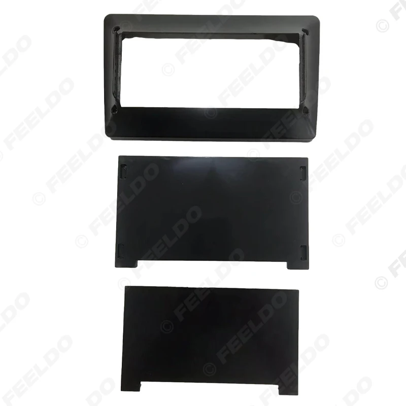 przed złożeniem samochodowym FEELDO 1Din T10 9-дюймовий – 10 1-дюймовий адаптер рамки з великим