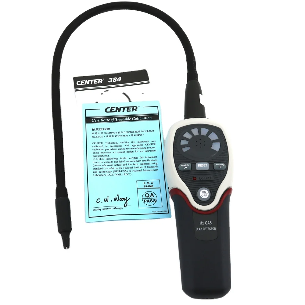 

CENTER-384 Track Gas Leak Detector Gas Detector Detection Range 0-2000ppm