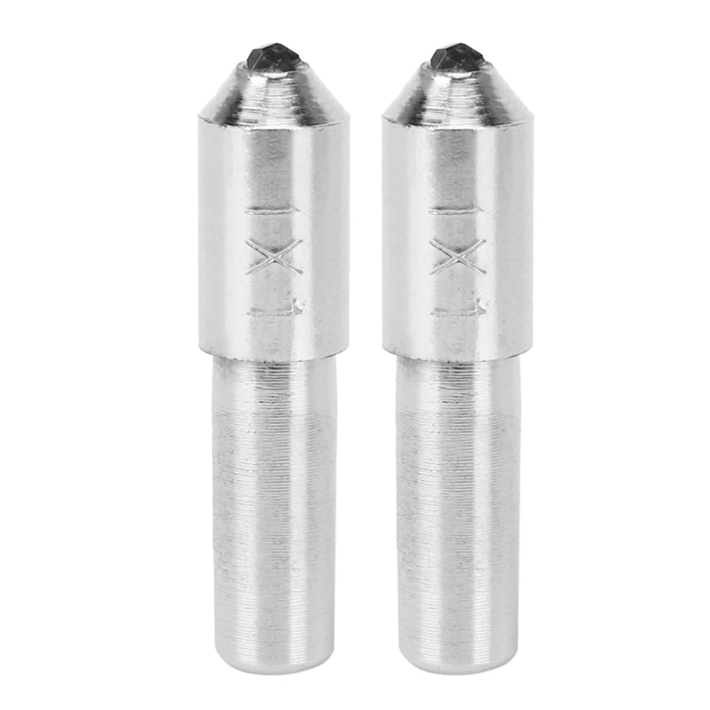 

2X 0.43 Inch Diameter 1.25 Ct Tapered Tip Diamond Dresser For Grinding Wheel