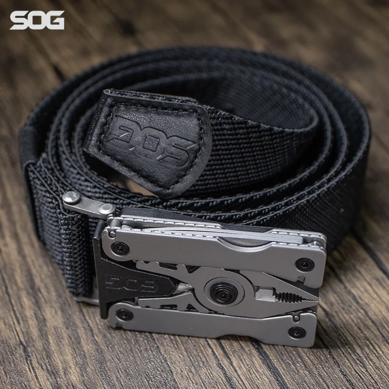

SOG SN1001/SN1011 Multi-Tool Folding Knife Pliers Tactical Nylon Belt Outdoor Survival Self-Defense Hiking Camping Equipment EDC