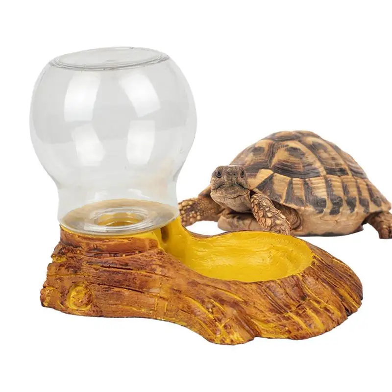 

Water Feeder Small Animals Automatic Dispenser Tanks For Reptiles Drinking Water Bottle Bowls Visual Capacity Pet Water Fountain
