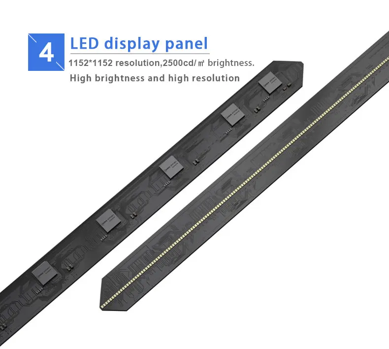 3D-голографический дисплей 52 см поддержка Bluetooth и Wi-Fi внутреннее рекламное