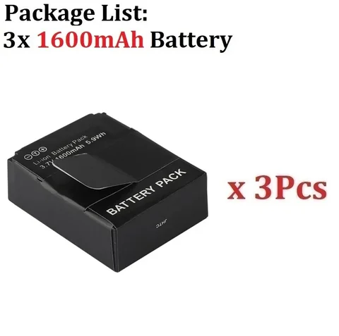 Аккумулятор da da xiong 1600 мАч для GoPro Hero 3