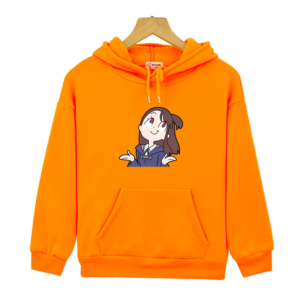 

Little Witch Academia Japanese Anime Hoodies Fashion Harajuku Sweatshirts Graphic Cartoon Clothes for Boys/girls High Street Top