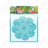 new flower madness cutting die scrapbook diary decoration embossing paper craft template background diy greet card handmade 2022