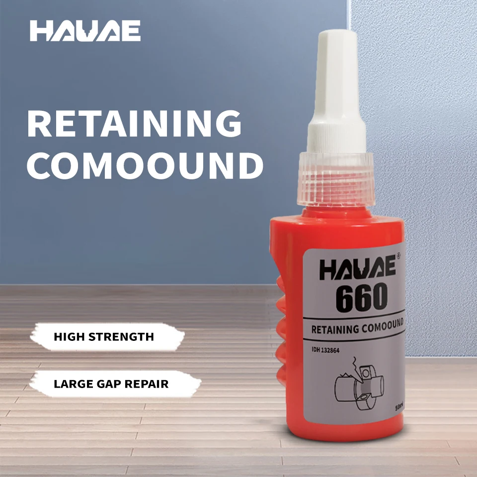 1 шт. 50 г hauae 660 удерживающий состав клей анаэробный высокопрочный зазор