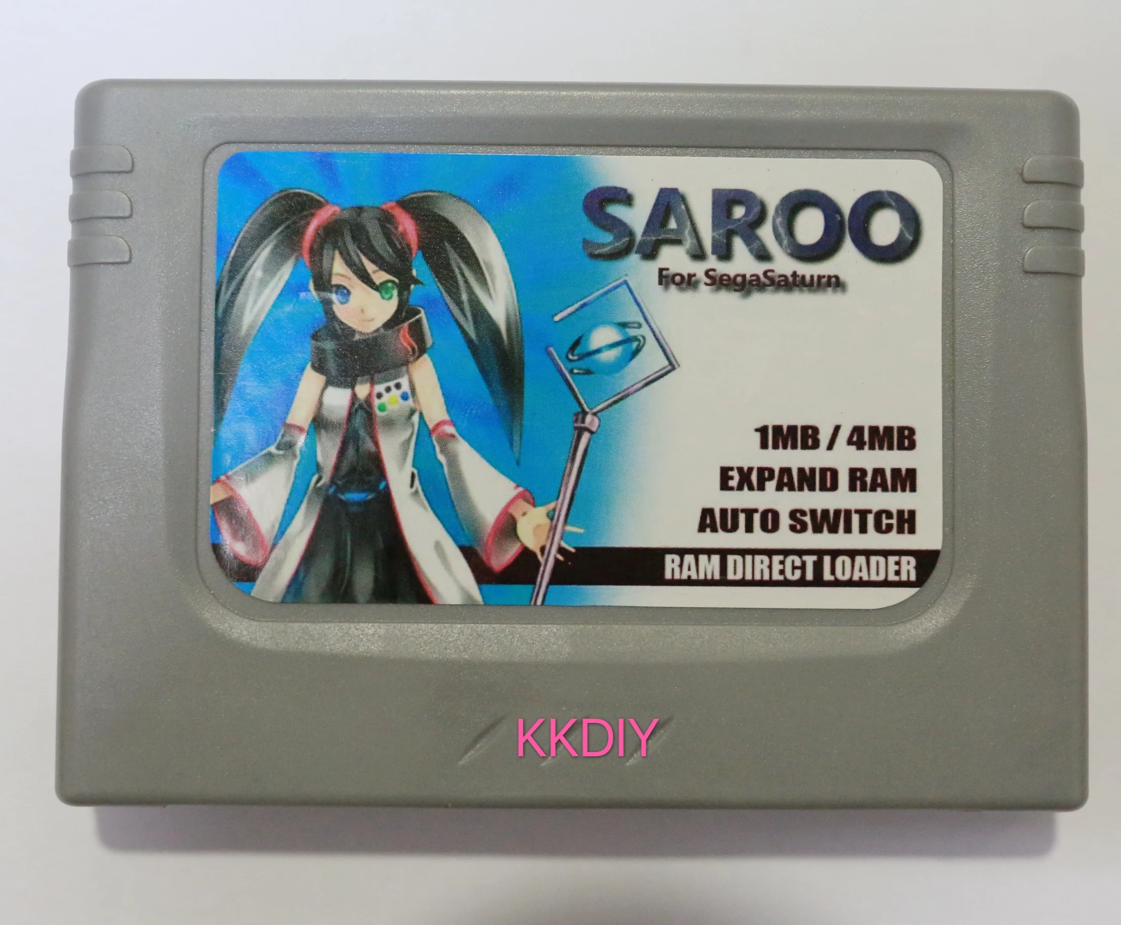 Фото Английское меню SAROO для консольной ретро-игры Sega Saturn через 1,36 Ver SS Everdrive №3