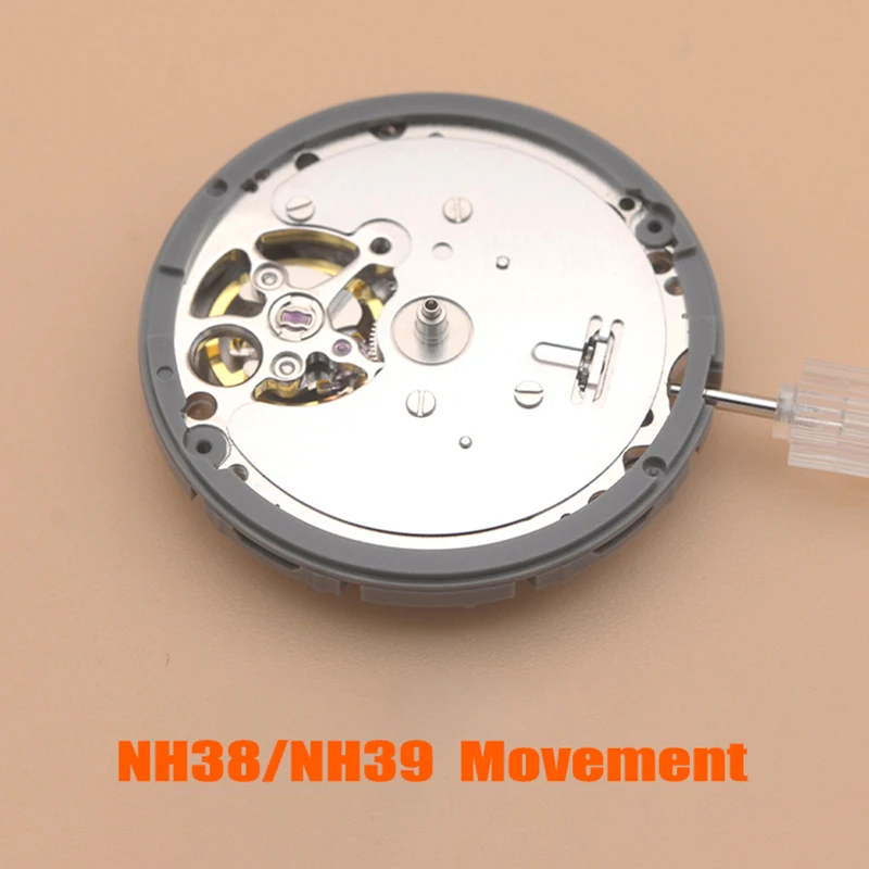 Japan Original NH38 NH39 NH38A Automatic Movement Watch Accessories Self-wind Mechanical Movt Fit SEIKO Diving Watch Repair
