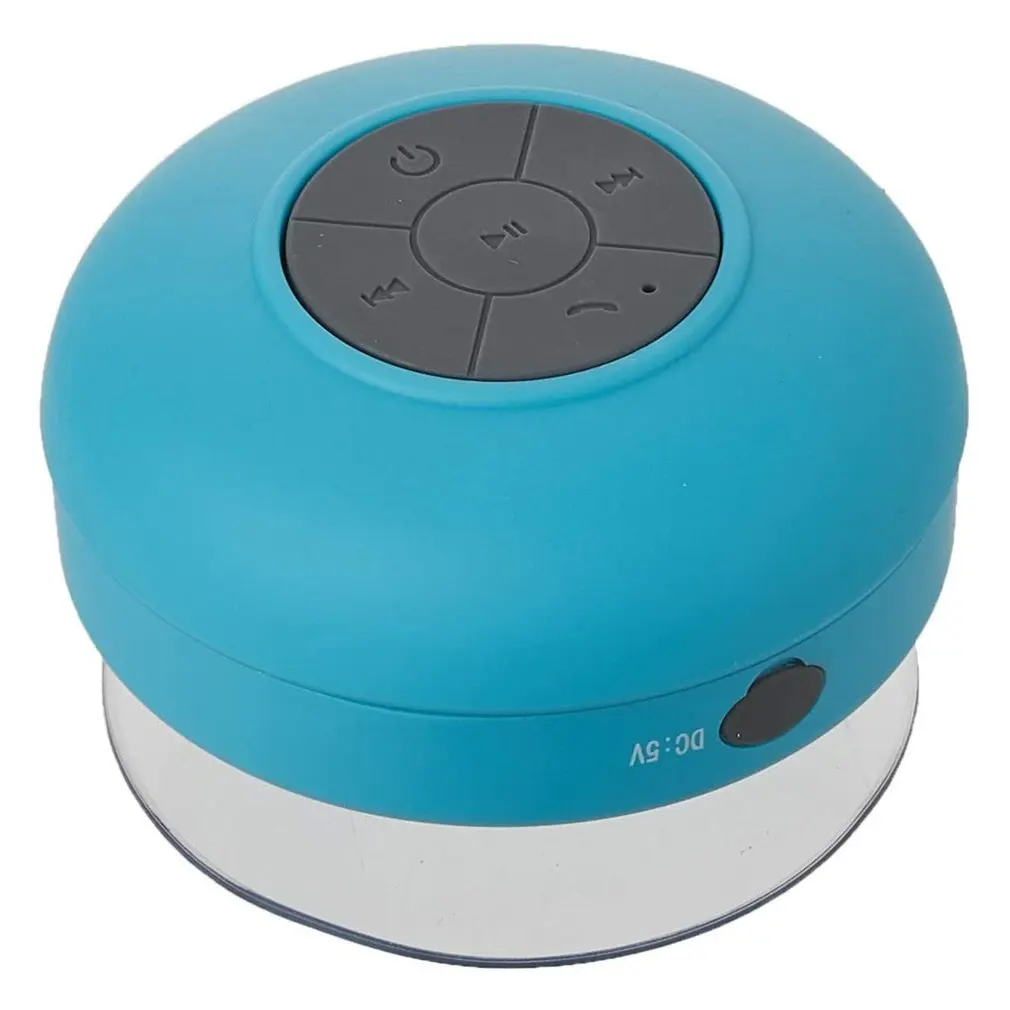 

Wireless Speaker Waterproof Mini Speaker With Suction Cup For Showers Bathroom Pool Boat Car Beach Outdoor Portable Speaker