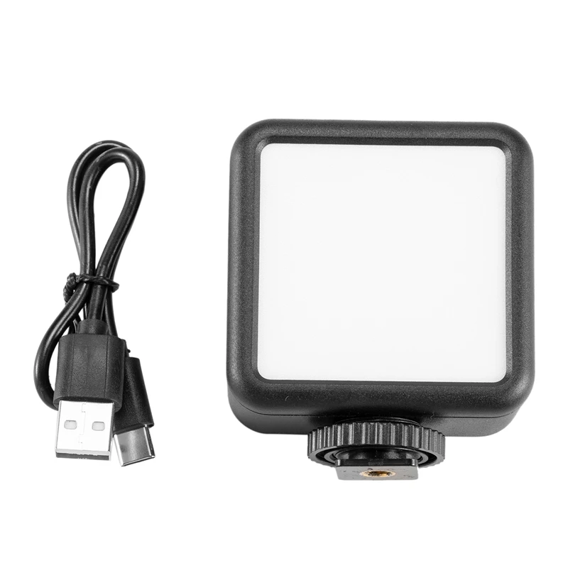 

LED Camera Light 2000Mah Rechargeable Full Color Portable Photography Lighting CRI 95+ 2500K-9000K RGB Video Lights