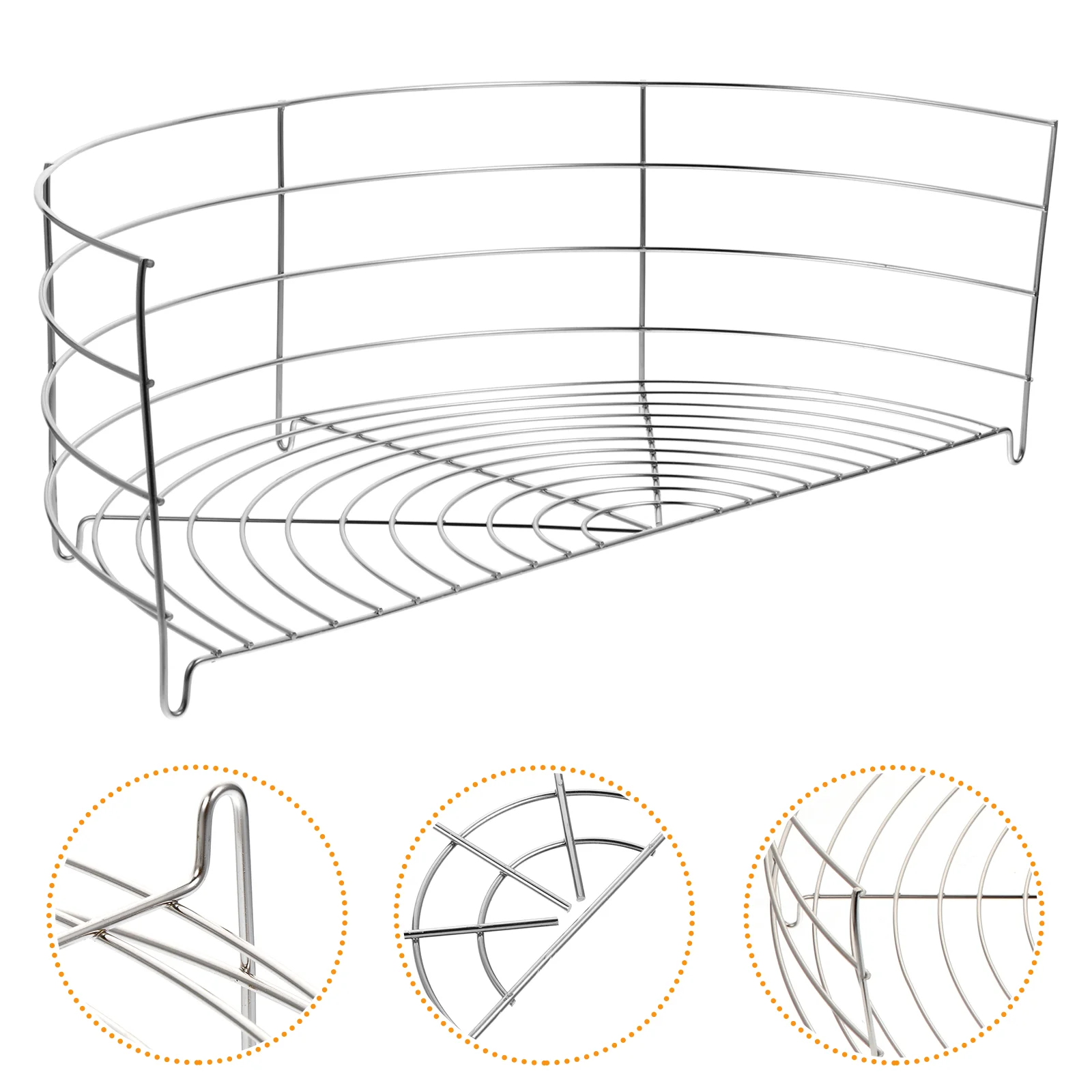 

Drain Rack Outdoor Griddle Grill Oil Drip Drainer Grill Cooling Rack Frying Rack Steaming Rack Stainless Steel Air Fryer