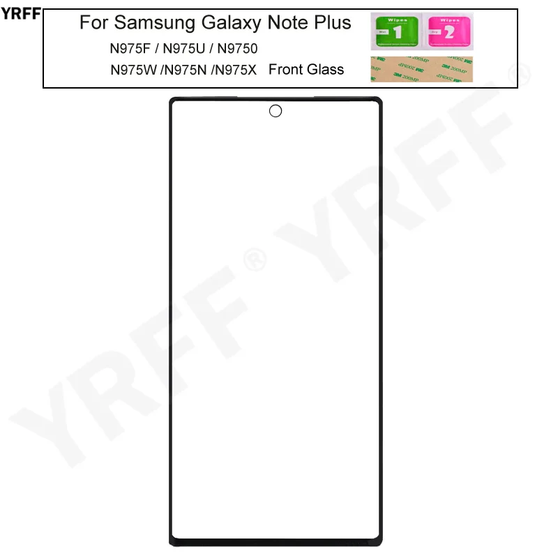 for samsung galaxy note10 n970f note10 plus n975f outer glass lens touth screen panel mobile phone repair replacement parts free global shipping