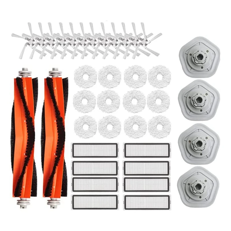 

Main Side Brush Cloth Filter Parts Accessories For Xiaomi Dreame Bot W10 Robot Vacuum Cleaner