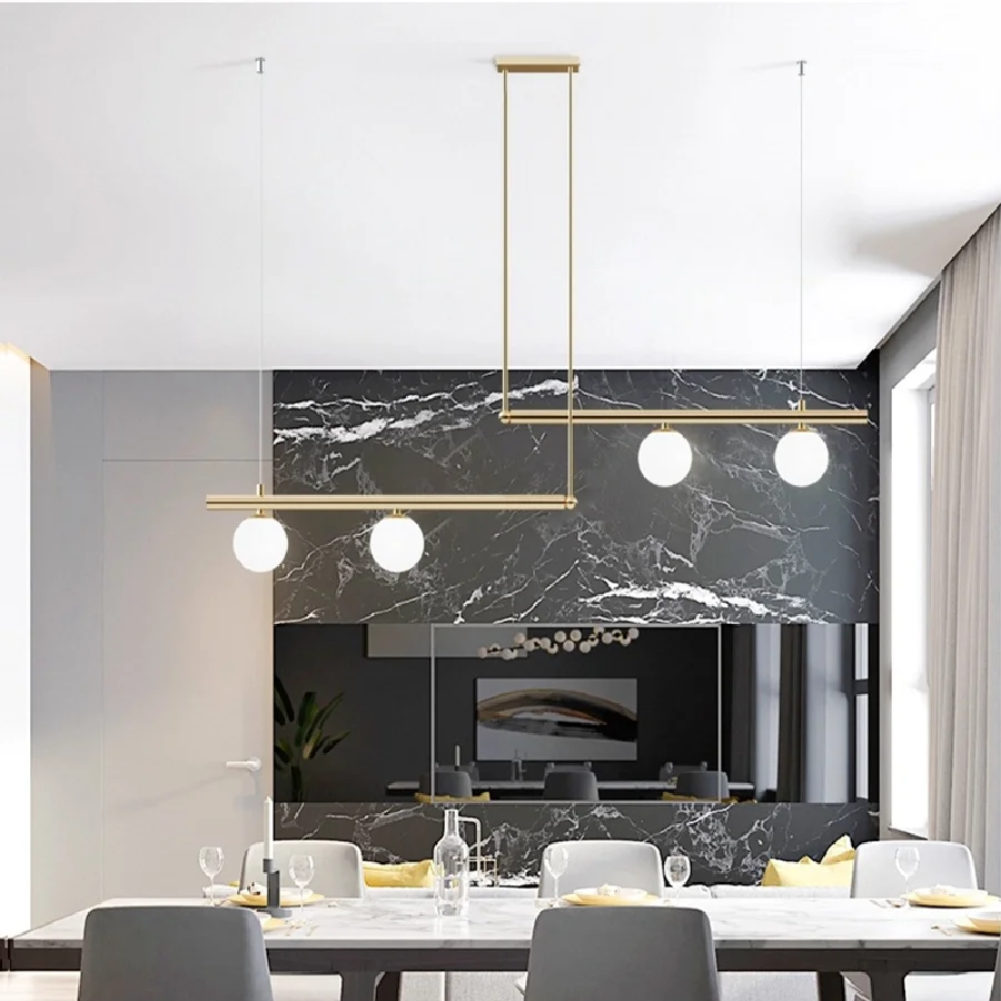

LukLoy Hanging Led Lamp Lighting Restaurant Chandelier Kitchen Light Fixture Lamp Fashion Chandelier Modern Led Ceiling Lights