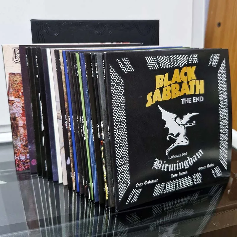 Фото Музыкальный CD-набор Heavy Metal Rock Ozzy Osbourne: The Complete Original Album, 22 диска + BD, подарочный набор с саундтреками для косплея №1