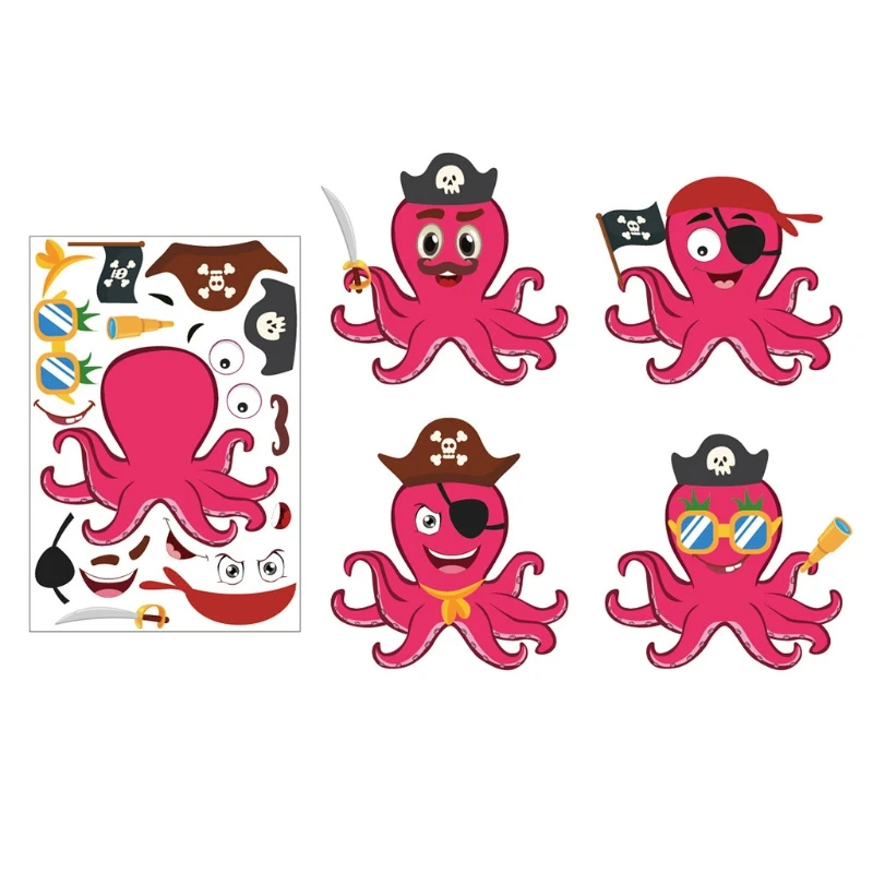 

24Sheet Holiday Theme Sticker Book Customized Diary Sticker DIY Window Clings