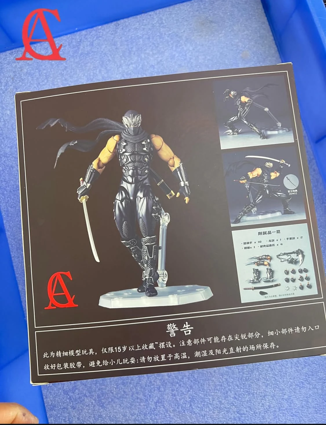 Фото В наличии: Коллекционная фигурка AC Factory Toys Ninja Gaiden Ryu Hayabusa Ko Kaiyodo Revoltech, модель для декора, игрушка, подарок №2