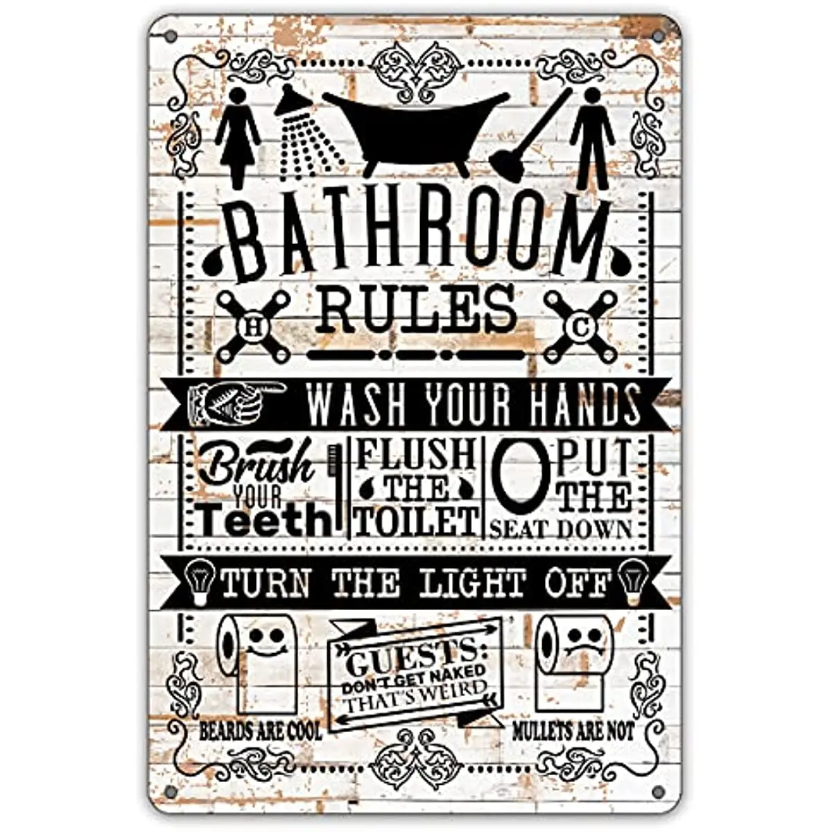 

Забавная цитата в ванную комнату, металлический жестяной знак, Настенный декор, деревенский знак для ванной комнаты, для домашнего декора, подарки (в деревянном стиле)