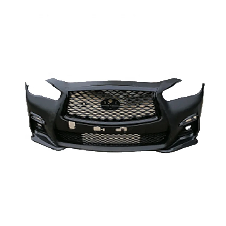 

Factory Price Manufacturer Front Bumper Cover For INFINITI QX50 w/GRILLE & FOG LAMP BEZEL 2018 2019 2020