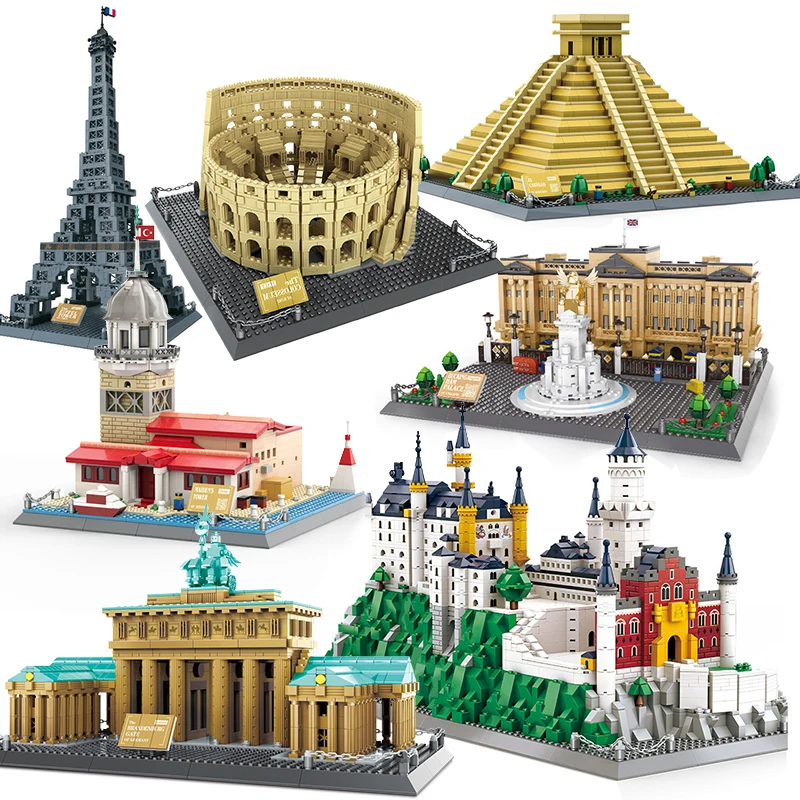 Городская архитектура новый лебединый замок немецкий дворец баккингем Эйфелева